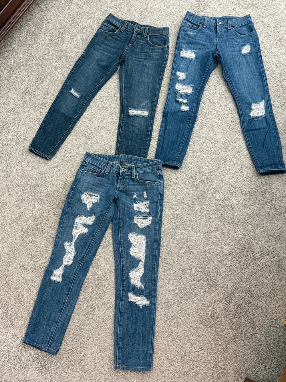 Carmar Denim low Rise jeans  bundle  size 22